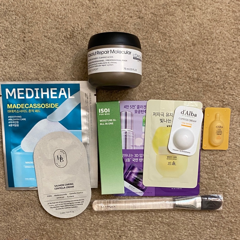 L’Oréal Haircare & K-BEAUTY Skincare Sample Collection - NEW